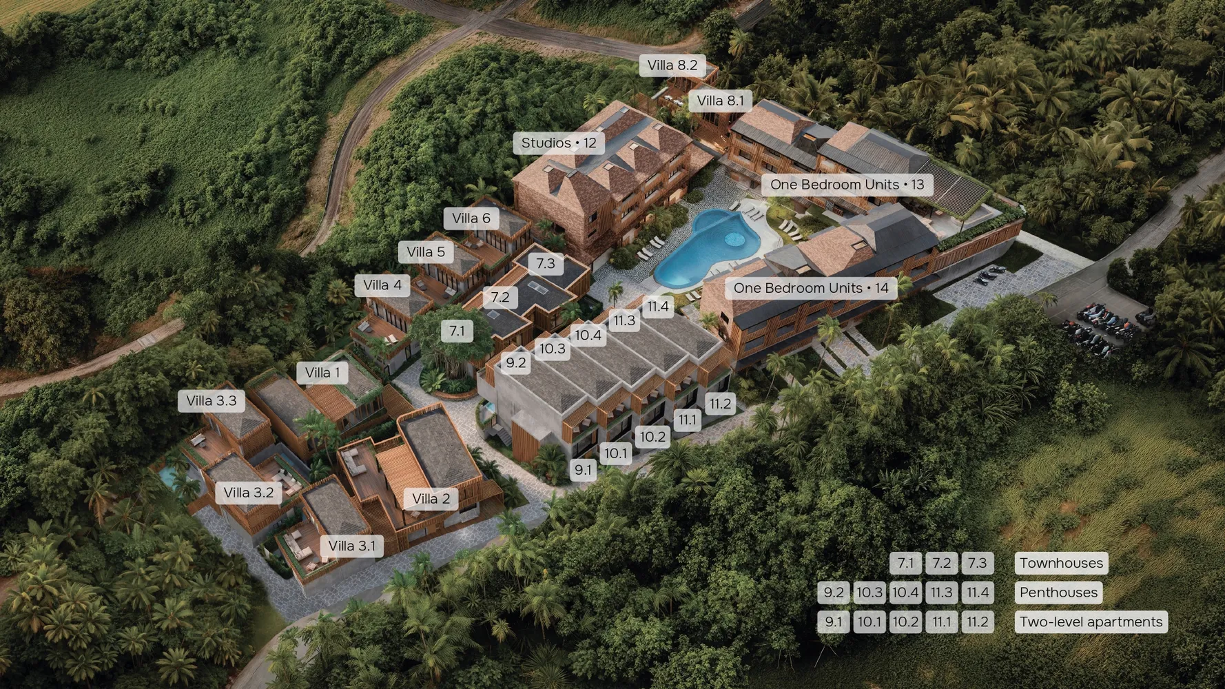 Biom  Apart, планировка 1