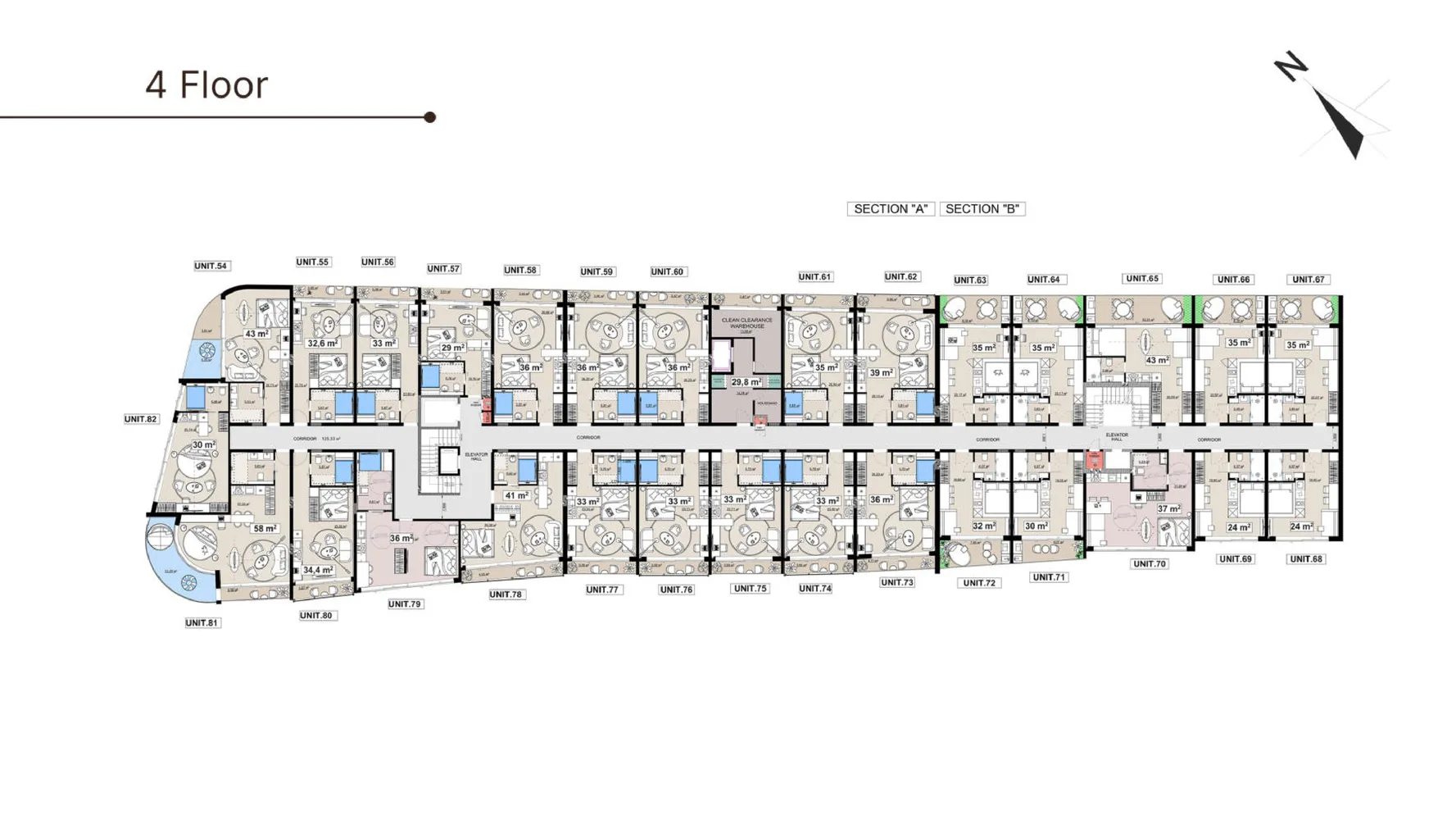 Buddha Club House, планировка 5