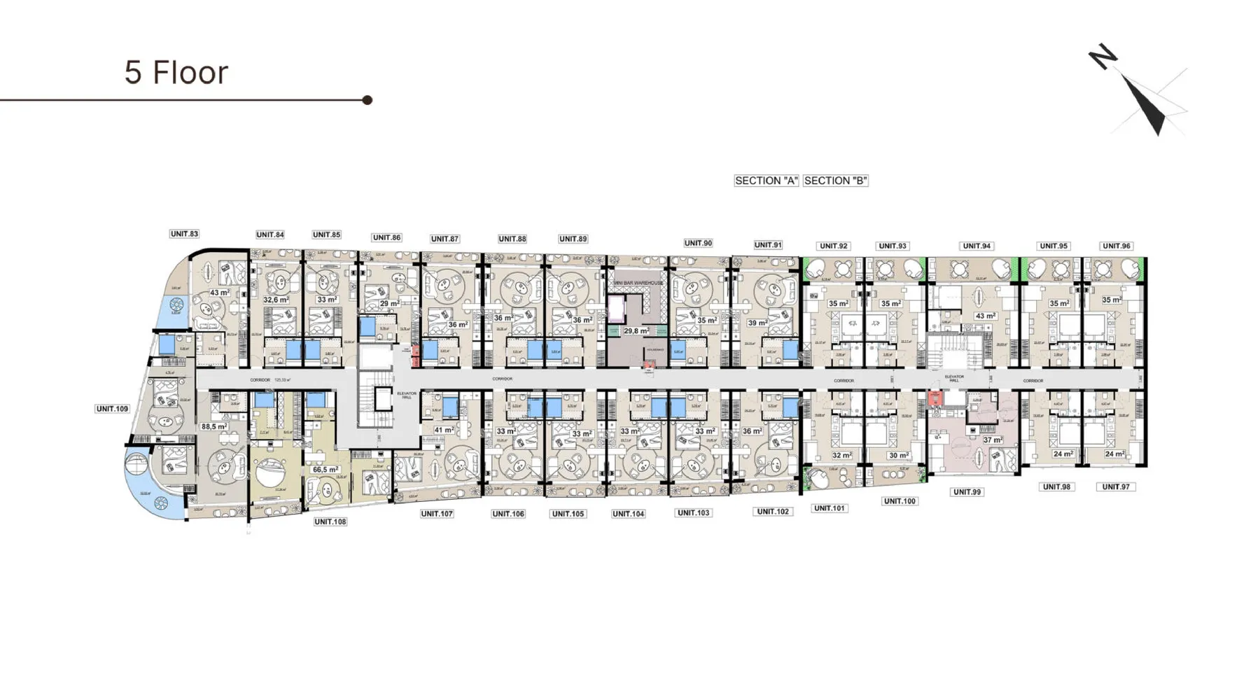 Buddha Club House, планировка 6